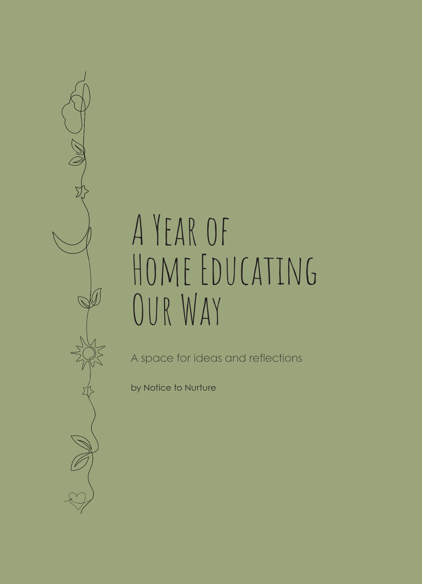 A Year of Home Educating Our Way – Undated Home Education Planner Collection