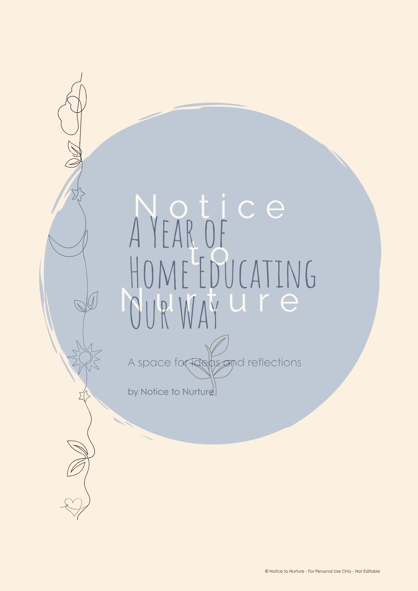 A Year of Home Educating Our Way 2026 – Printable Planner for Home Educators
