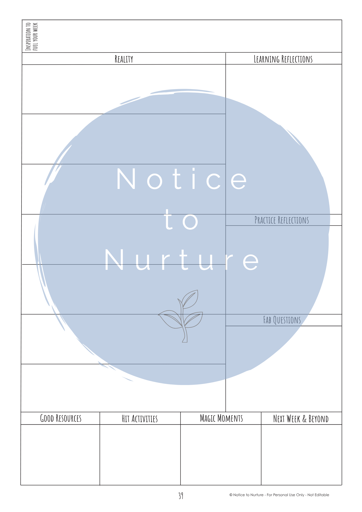 A Year of Home Educating Our Way 2026 – Printable Planner for Home Educators