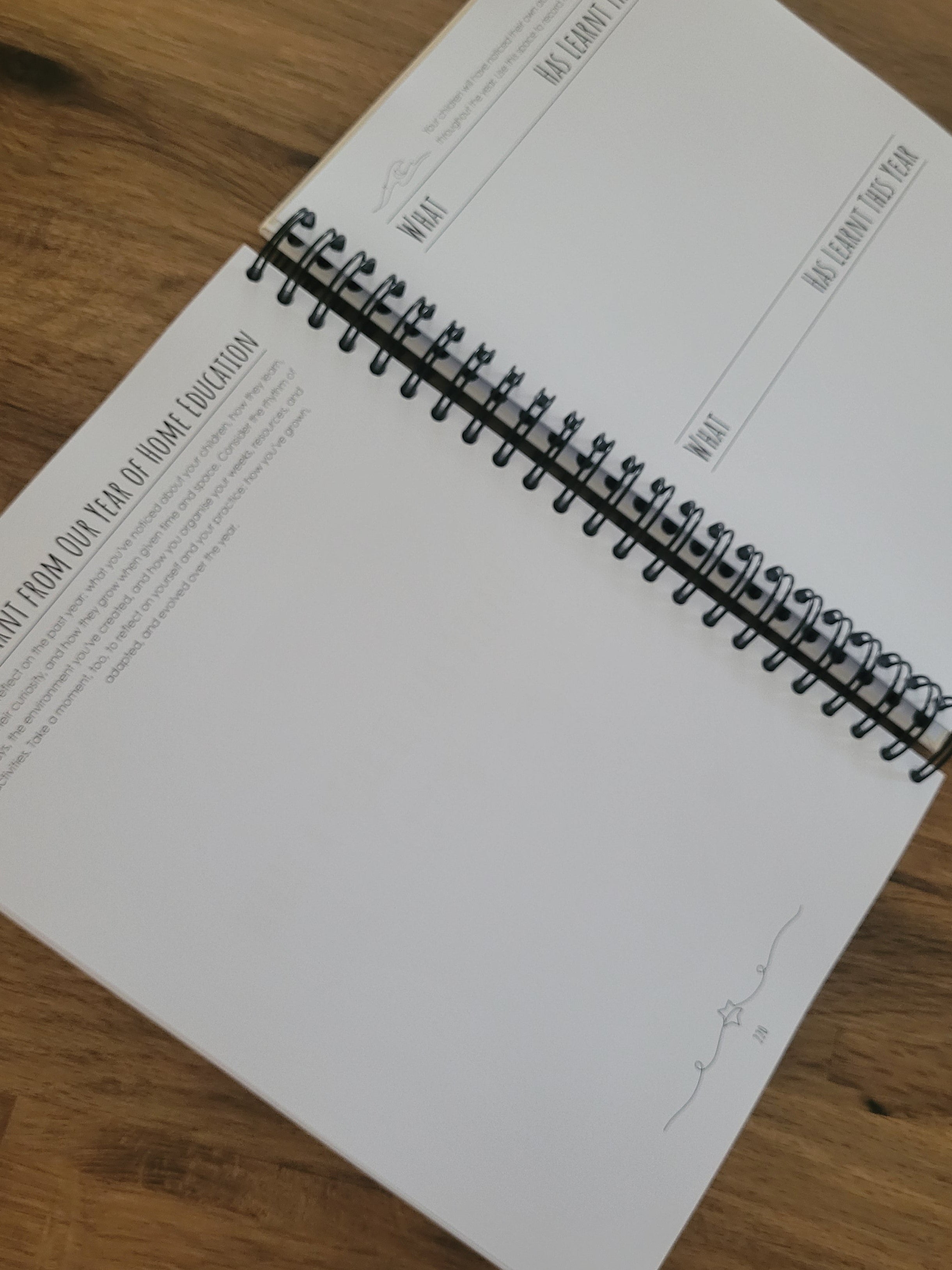 Preorder - A Year of Home Educating Our Way - Undated Hardback Planner