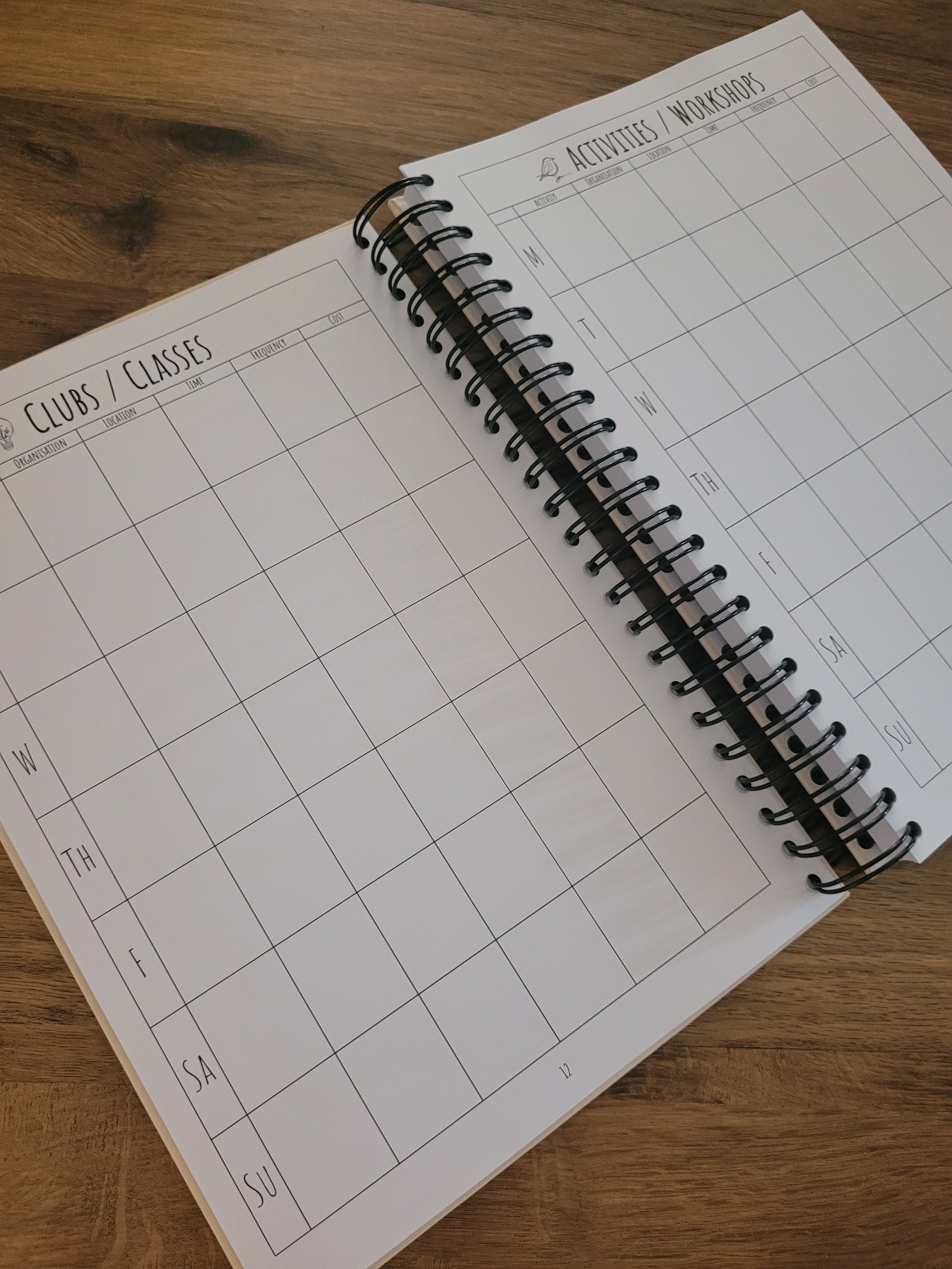 Preorder - A Year of Home Educating Our Way - Undated Hardback Planner