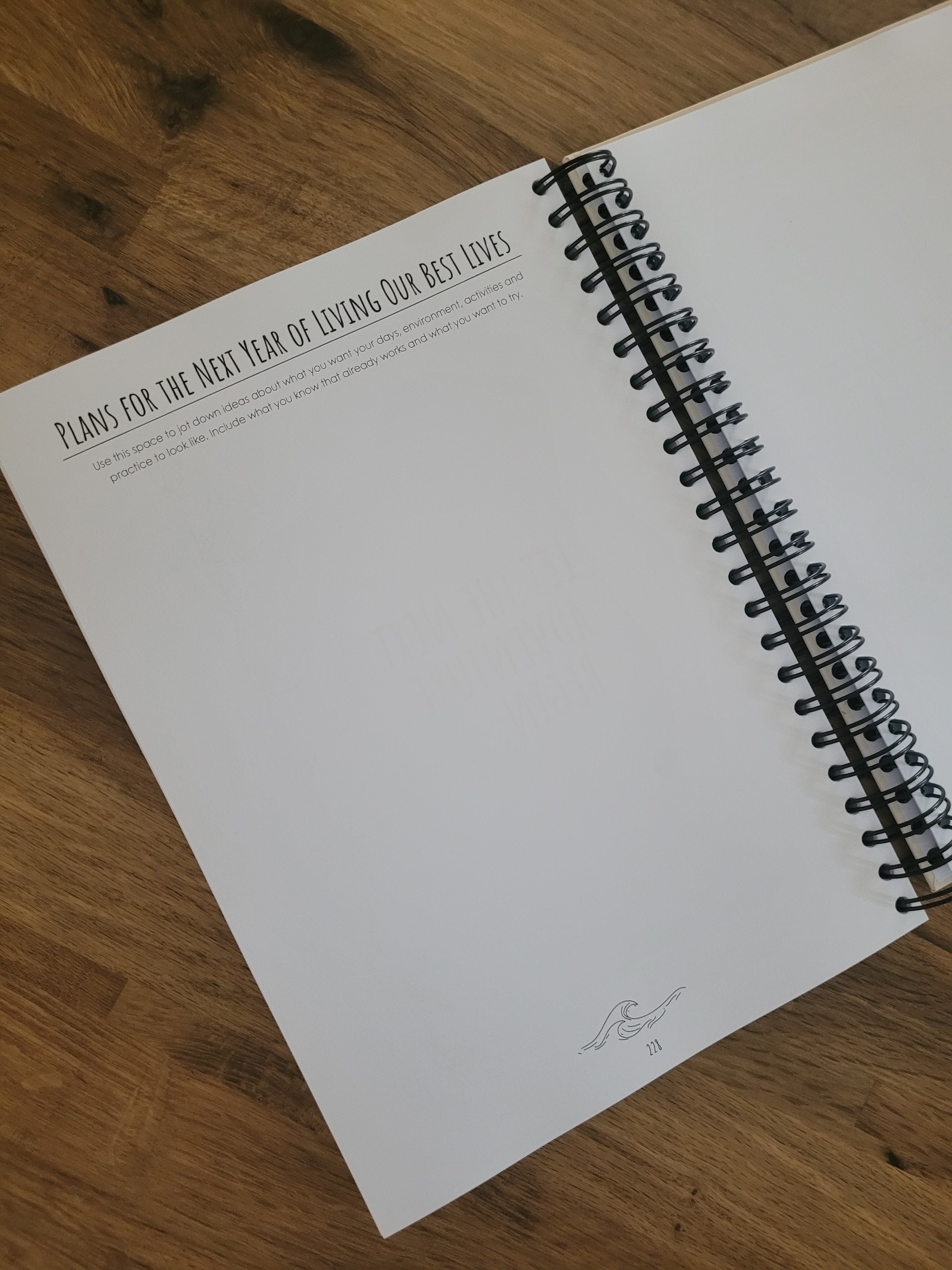 Preorder - A Year of Home Educating Our Way - Undated Hardback Planner