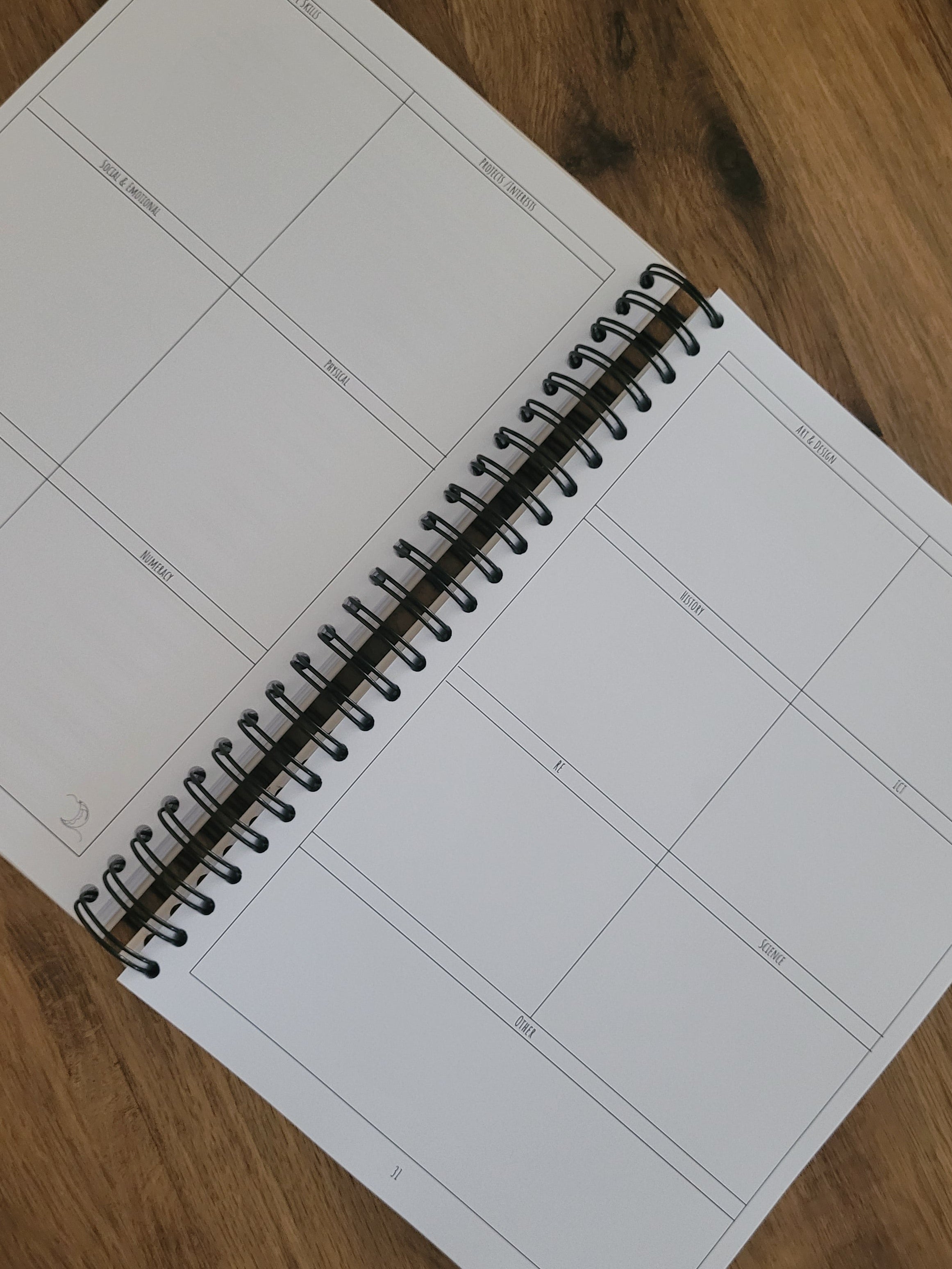 Preorder - A Year of Home Educating Our Way - Undated Hardback Planner